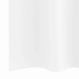 Berkfield Curtains With Curtains 2 Pcs Pure White 260 X 140 Cm Polyester - thumbnail 5
