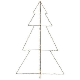 Walplus Christmas Cone Tree 240 Leds Indoor And Outdoor 118X180 Cm - thumbnail 6