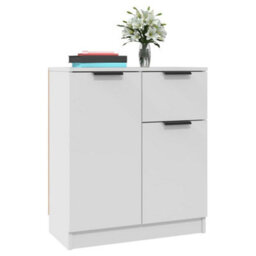 Berkfield Sideboards 2 Pcs White 60X30X70 Cm Engineered Wood - thumbnail 5