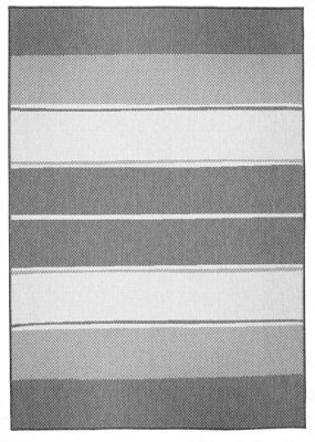 The Rugs Duo Weave Collection Outdoor Rugs In Tonal Stripes Design - image 1