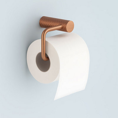 Toilet Paper Holder Rea 9711 Prism Brush Copper - image 1