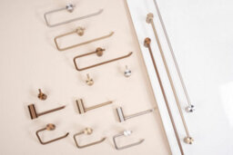 Toilet Paper Holder Rea 9711 Prism Brush Copper - thumbnail 9