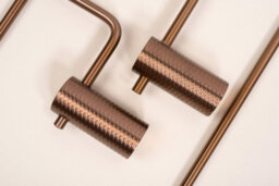 Toilet Paper Holder Rea 9711 Prism Brush Copper - thumbnail 4