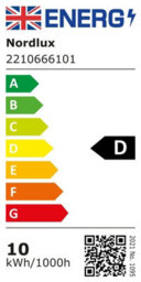Nordlux Oja Plastic Ceiling Light 25,000 Hrs White,mains Led - thumbnail 5