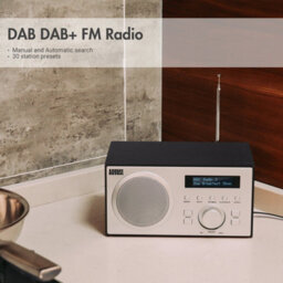 Mains Powered Dab/dab+/fm Radio, Dual Alarm Clock, Bluetooth Speaker With Subwoofer, Usb Mp3 Player, 3.5mm Aux In - August Mb420B - thumbnail 2