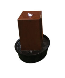 Outdoor Living UK Aqua Creations Dhaka Stainless Steel Solar Water Feature With Protective Cover
