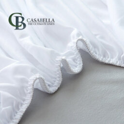 Casabella Quilted Waterproof Mattress Protector Super King, Absorbent, Breathable Fitted Super King Bed 180X200+30 Cm - thumbnail 6