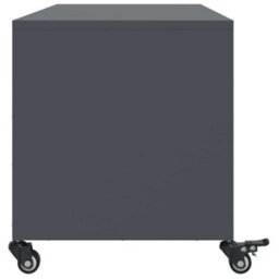 Berkfield Durable Tv Cabinet Anthracite 100.5X39X43.5 Cm Steel - thumbnail 7