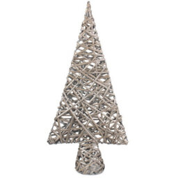 Red Hamper H172 Wicker Antique Wash Table Top Xmas Tree - thumbnail 2