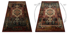 RugsX Wool Carpet Polonia Alhambra Ornament, Frame Ruby 200X300 Cm - thumbnail 3