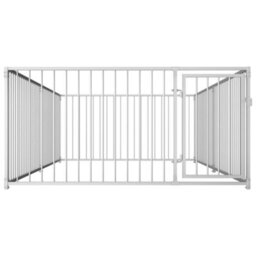 Vidaxl Outdoor Dog Kennel 200X400X100 Cm - thumbnail 2