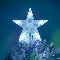 6Ft (180Cm) White Irridescent Fibre Optic Christmas Tree With Multicoloured Led Lights - thumbnail 3