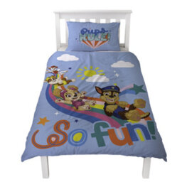Paw Patrol Pups Rule Reversible Duvet Set Multicoloured (Single) - thumbnail 6