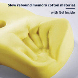 Perfect Orthopedic Pillow Memory Foam Pillow Contoured Cervical Neck Support Pillow For Side Sleeper Anti Snore & Neck Pain Relief - thumbnail 4