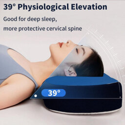 Perfect Orthopedic Pillow Memory Foam Pillow Contoured Cervical Neck Support Pillow For Side Sleeper Anti Snore & Neck Pain Relief - thumbnail 3