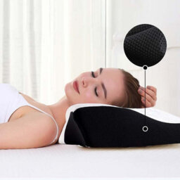 Perfect Orthopedic Pillow Memory Foam Pillow Contoured Cervical Neck Support Pillow For Side Sleeper Anti Snore & Neck Pain Relief - thumbnail 2