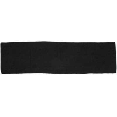 Towel City Microfibre Sports Towel Black (One Size)