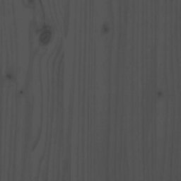 Berkfield Bed Headboard Grey 125.5X4X100 Cm Solid Pine Wood - thumbnail 5