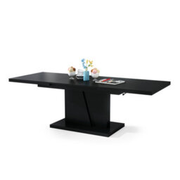 Heze Furniture Gala 2 In 1 Extending Coffee / Dining Table - Black - thumbnail 8
