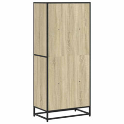 Berkfield Bookcase Sonoma Oak 60X35X139 Cm Engineered Wood - thumbnail 6