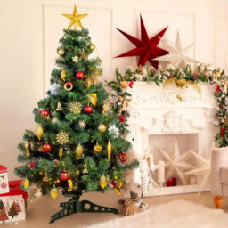 Replacet Christmas Tree Stand For Artificial Trees, Mini Artificial Christmas Her Rotating Stand Plastic Fake Xmas Base For - thumbnail 3