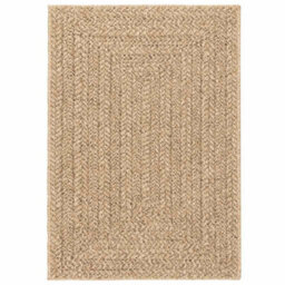 Vidaxl Rug Zizur Beige 120X170 Cm Jute Look Indoor And Outdoor - thumbnail 2