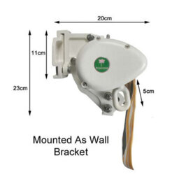 Primrose Awnings 2.0M X 1.5M Retractable Manual Half Cassette Green Awning Outdoor Patio Canopy - thumbnail 8