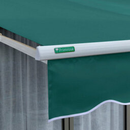 Primrose Awnings 2.0M X 1.5M Retractable Manual Half Cassette Green Awning Outdoor Patio Canopy - thumbnail 7