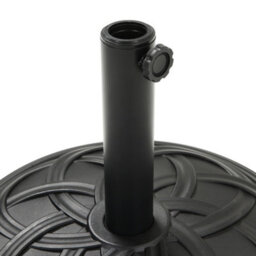 Thehotsale 20Kg Concrete Parasol Base Heavy-Duty Round Umbrella Stand With Beautiful Decorative Pattern For Patio Garden - thumbnail 5
