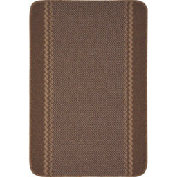The Rugs Washable Designer Rugs & Mats Lined Bordered Design In Brown   116Br - thumbnail 5