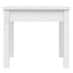 Walplus Garden Bench White 50X44X45 Cm Solid Wood Pine - thumbnail 4
