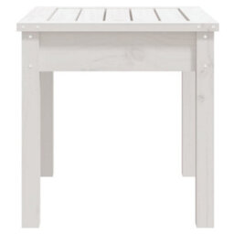 Walplus Garden Bench White 50X44X45 Cm Solid Wood Pine - thumbnail 5