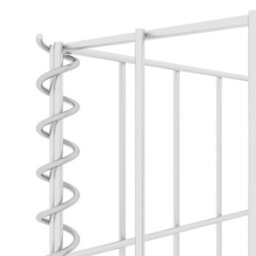 Berkfield H-Shaped Gabion Planter Steel Wire 260X40X80 Cm - thumbnail 5