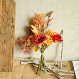 Decorative Artificial Flowers, Realistic Silk Flowers For Decorating Wedding Bouquets - thumbnail 3