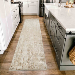 Styrus Modern Living Room Rug - Abstract Area Rugs Beige 160X230 Cm - thumbnail 5