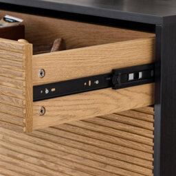Sobuy Hfsr03-Sch,shoe Bench With 1 Drawer Black 60.1X40.1X111.5Black,w60.1Xd40.1Xh111.5 - thumbnail 7