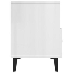 Berkfield Sturdy Tv Cabinet High Gloss White 80X36X50 Cm Engineered Wood - thumbnail 8