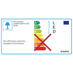 Fern Howard Led Wall Light Or Ceiling Light Flush Fitted 325mm Round Icebreaker Changeable Colour Temperature Bulkhead Ip44 - thumbnail 5