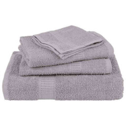 Berkfield 8 Piece Towel Set Grey 360 Gsm 100% Cotton - thumbnail 4