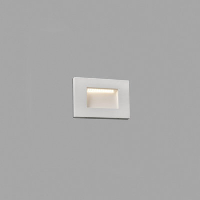 Luminosa Lighting Luminosa Spark Outdoor Led Recessed Wall Light White 3.6W 3000K Ip65 - image 1