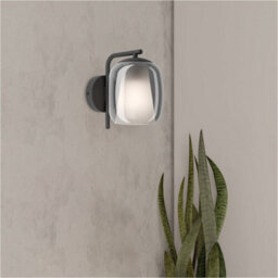 Loops Stylish Modern Black Wall Light For Indoor Home Decoration - thumbnail 4