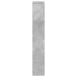 Berkfield Durable Bookcase Concrete Grey 60X20X120 Cm Engineered Wood - thumbnail 6