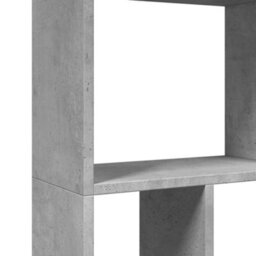Berkfield Durable Bookcase Concrete Grey 60X20X120 Cm Engineered Wood - thumbnail 9
