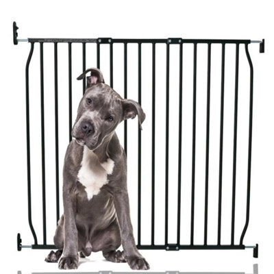 Bettacare Eco Screw Fit Pet Gate, Black, 100Cm - 110Cm, Screw Fitted Dog Gate, Safety Gate For Puppy - image 1