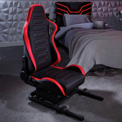 X Rocker Xr Racing Chicane Racing Sim Cockpit Gaming Chair - Black / Red - image 1