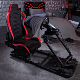 X Rocker Xr Racing Chicane Racing Sim Cockpit Gaming Chair - Black / Red - thumbnail 9