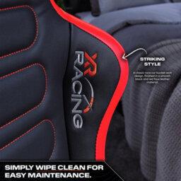 X Rocker Xr Racing Chicane Racing Sim Cockpit Gaming Chair - Black / Red - thumbnail 6