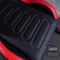 X Rocker Xr Racing Chicane Racing Sim Cockpit Gaming Chair - Black / Red - thumbnail 4