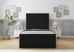 Comfort Beds The Foxy Black Plush Bed Frame - thumbnail 2