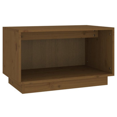 Vidaxl Tv Cabinet Honey Brown 60X35X35 Cm Solid Wood Pine Tv Cabinets - image 1